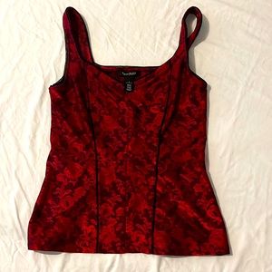 Women’s small corset style tank, White House, Black market